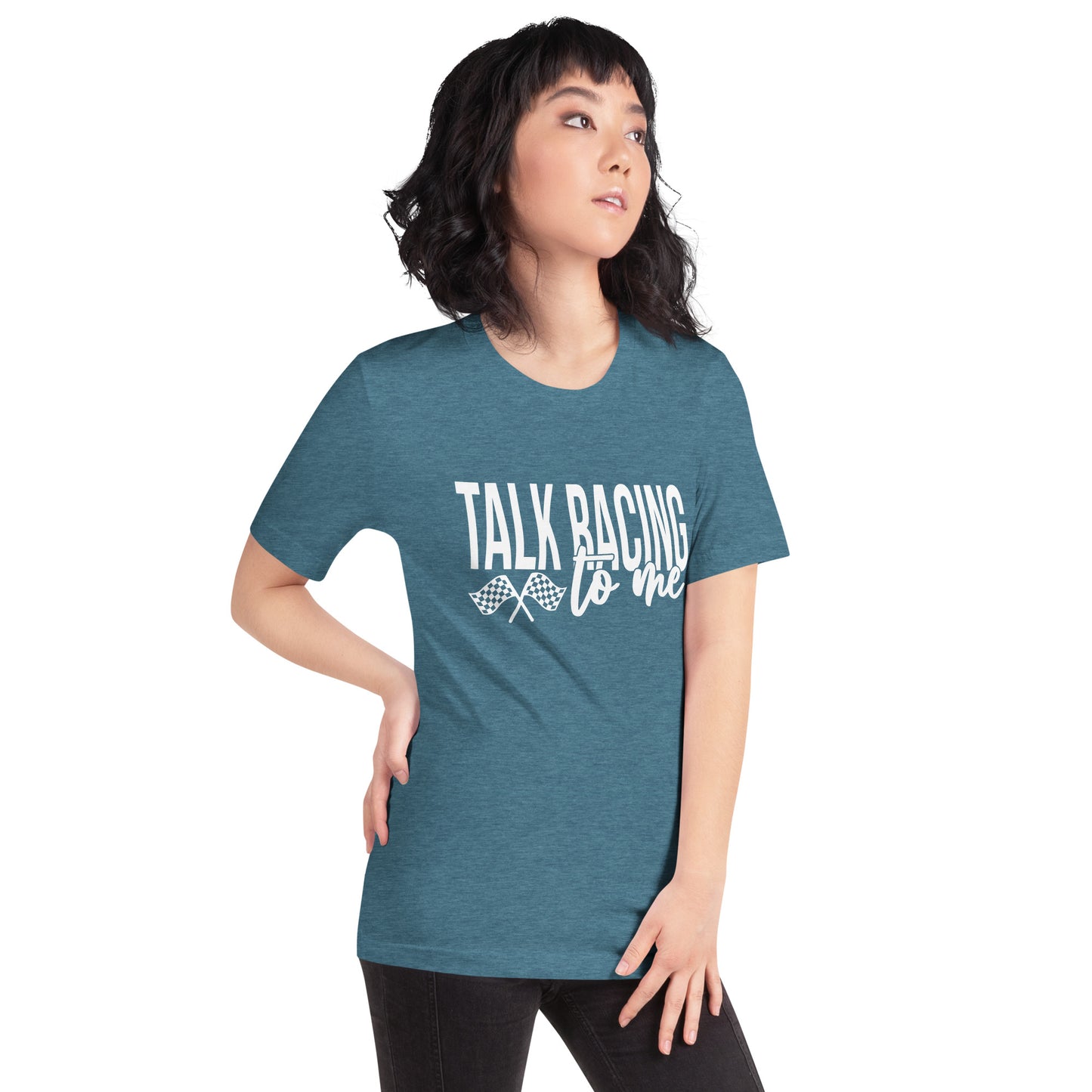 Talk Racing to me Unisex shirt