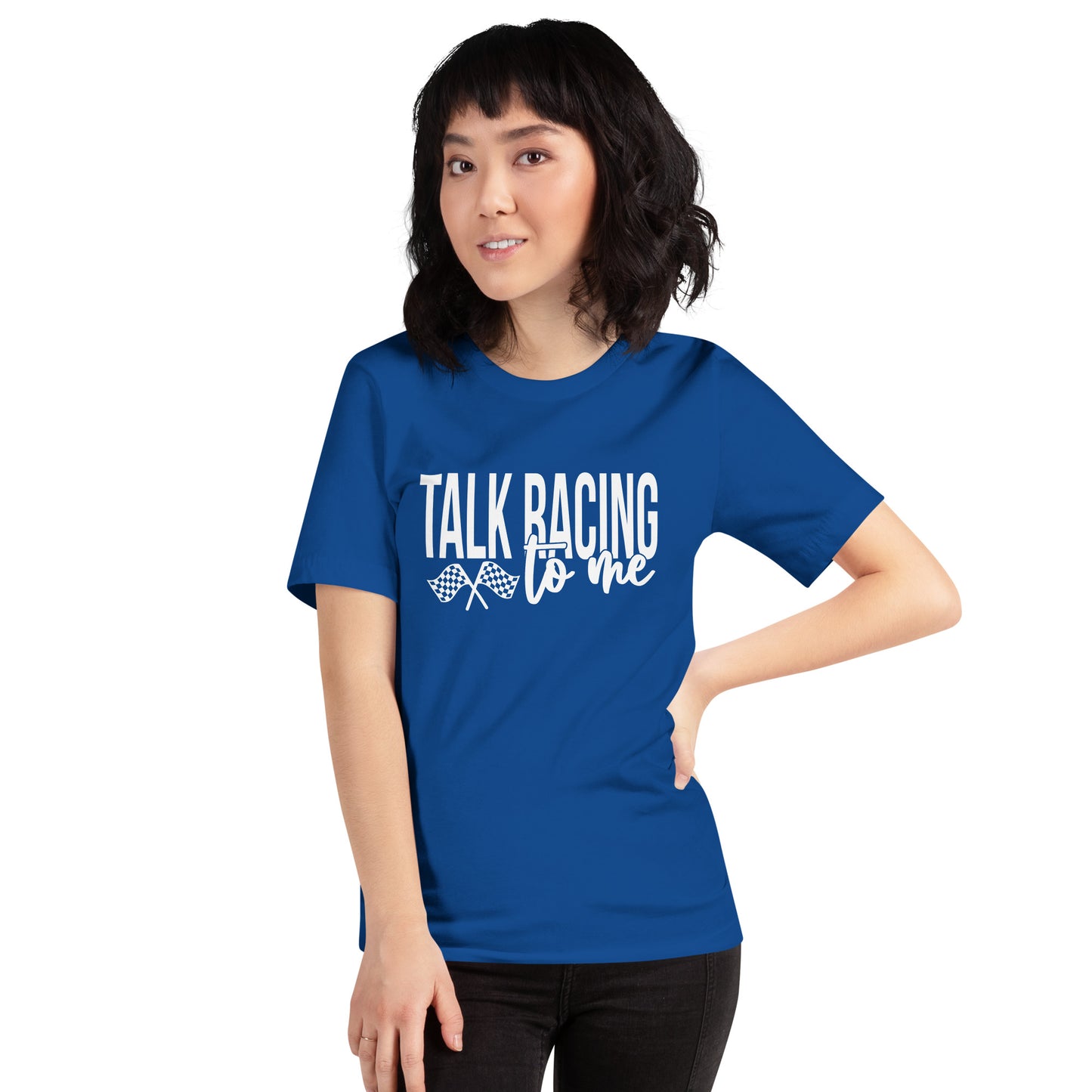 Talk Racing to me Unisex shirt