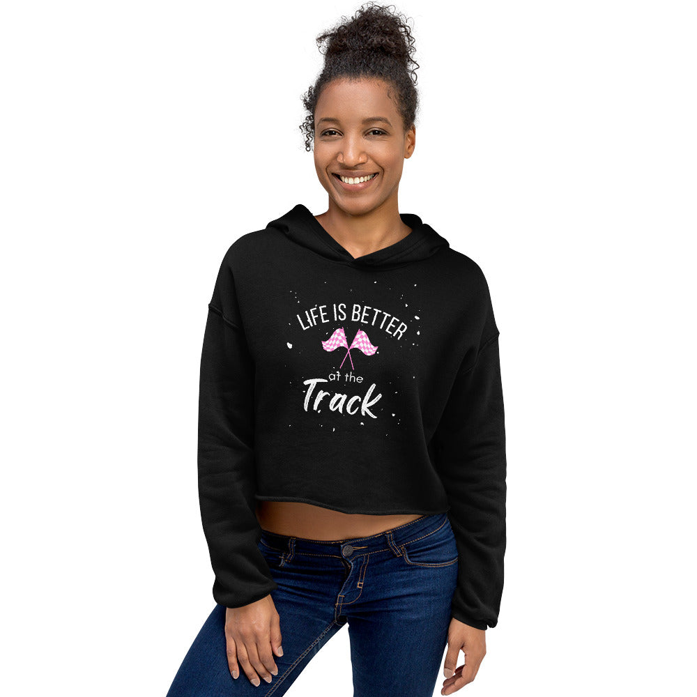 Better at the Track Crop Hoodie