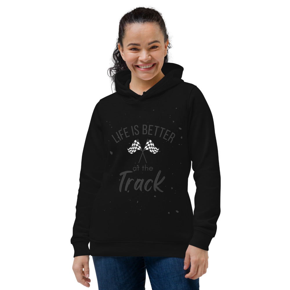 Better at the Track Women's eco fitted hoodie