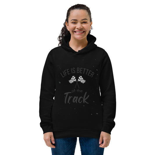 Better at the Track Women's eco fitted hoodie