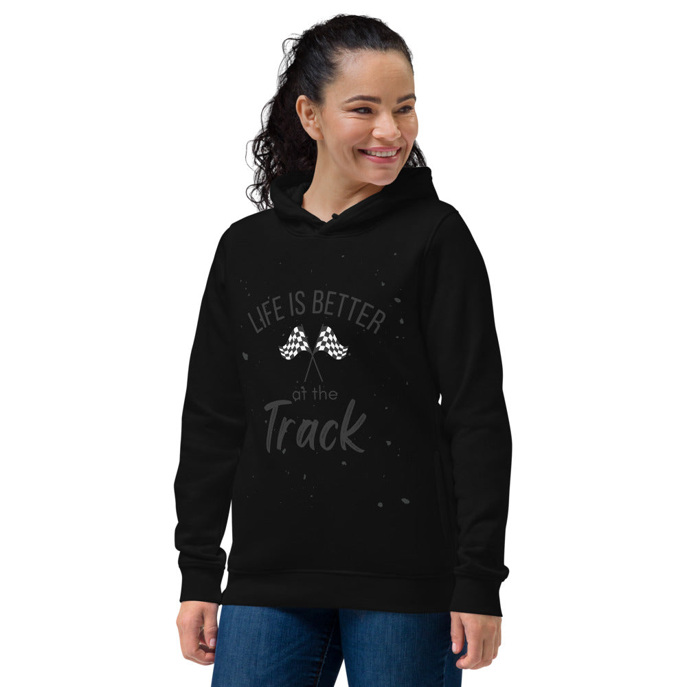 Better at the Track Women's eco fitted hoodie