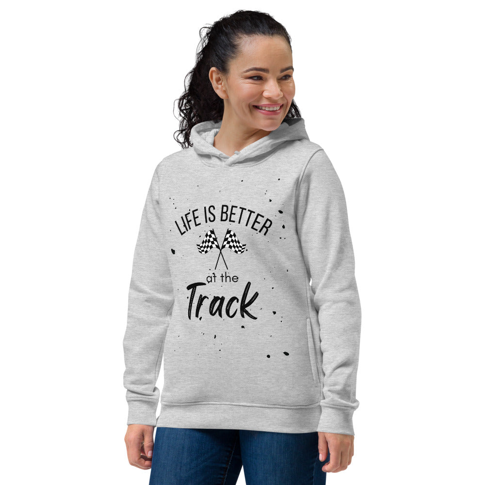 Better at the Track Women's eco fitted hoodie