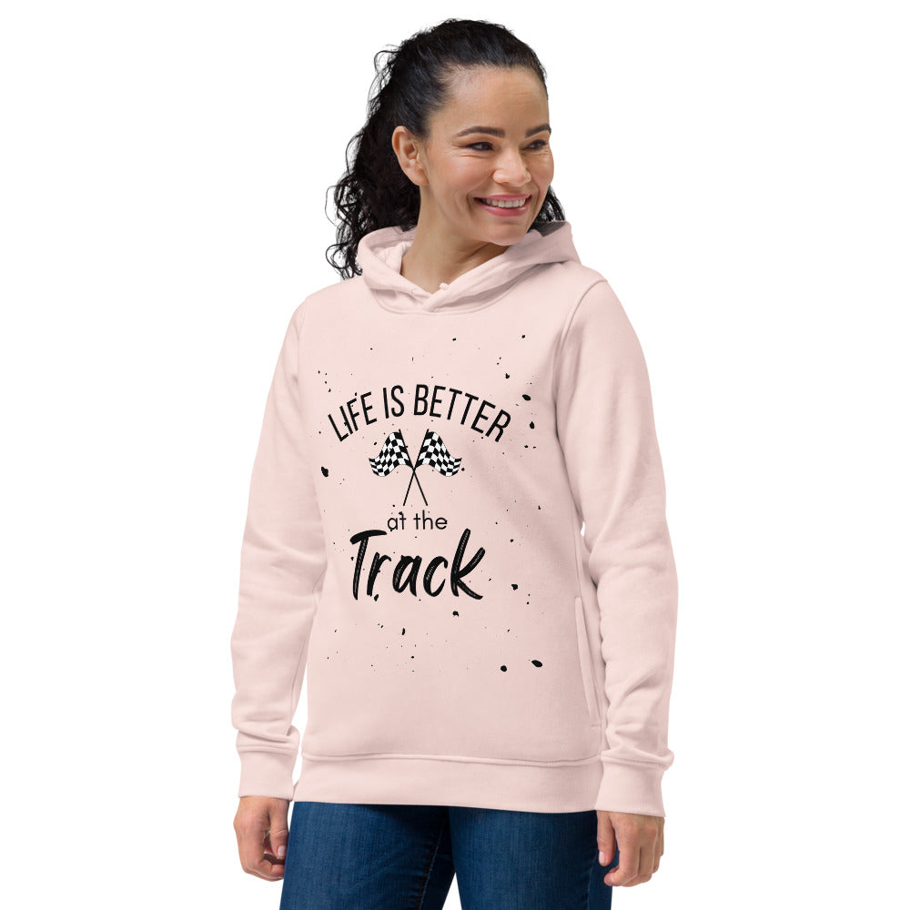 Better at the Track Women's eco fitted hoodie