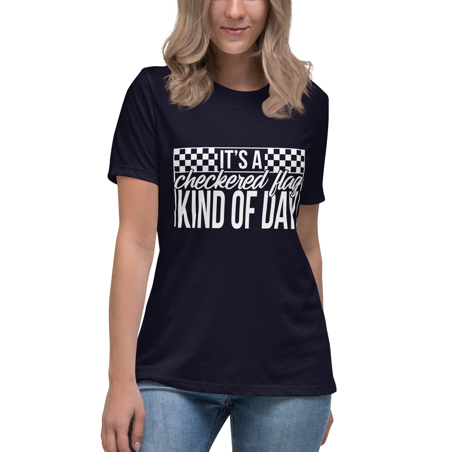 Women's Checkered flag kind of day